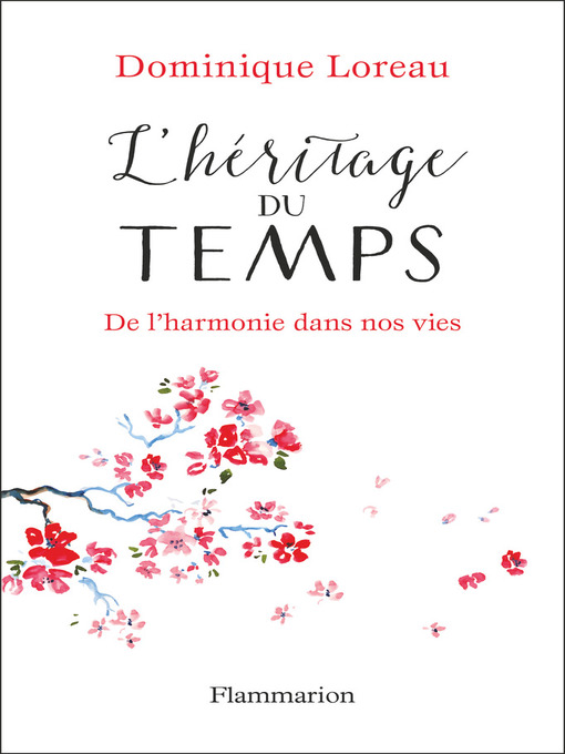 Title details for L'héritage du temps by Dominique Loreau - Wait list
